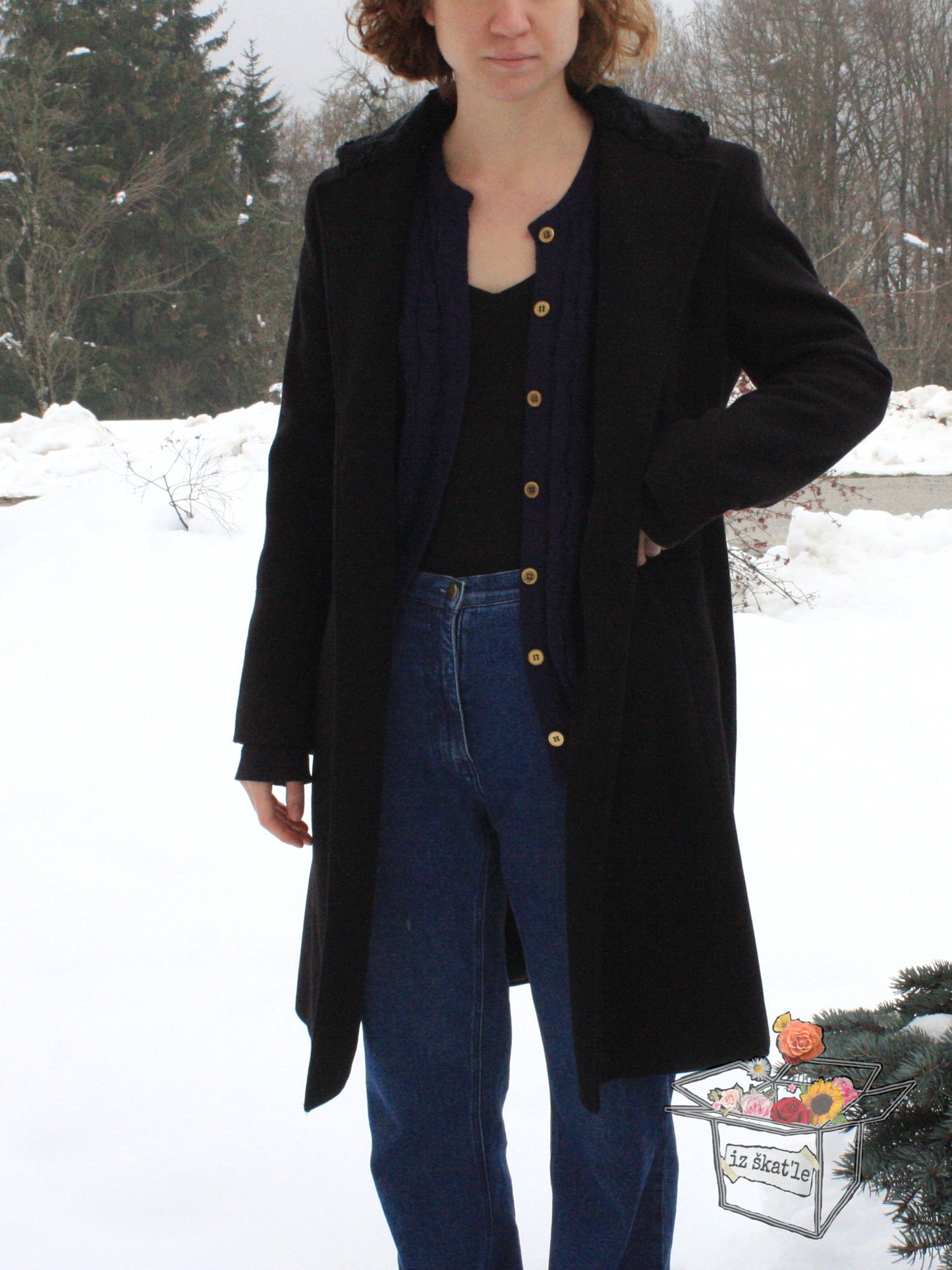 Little Black Coat (S / M)