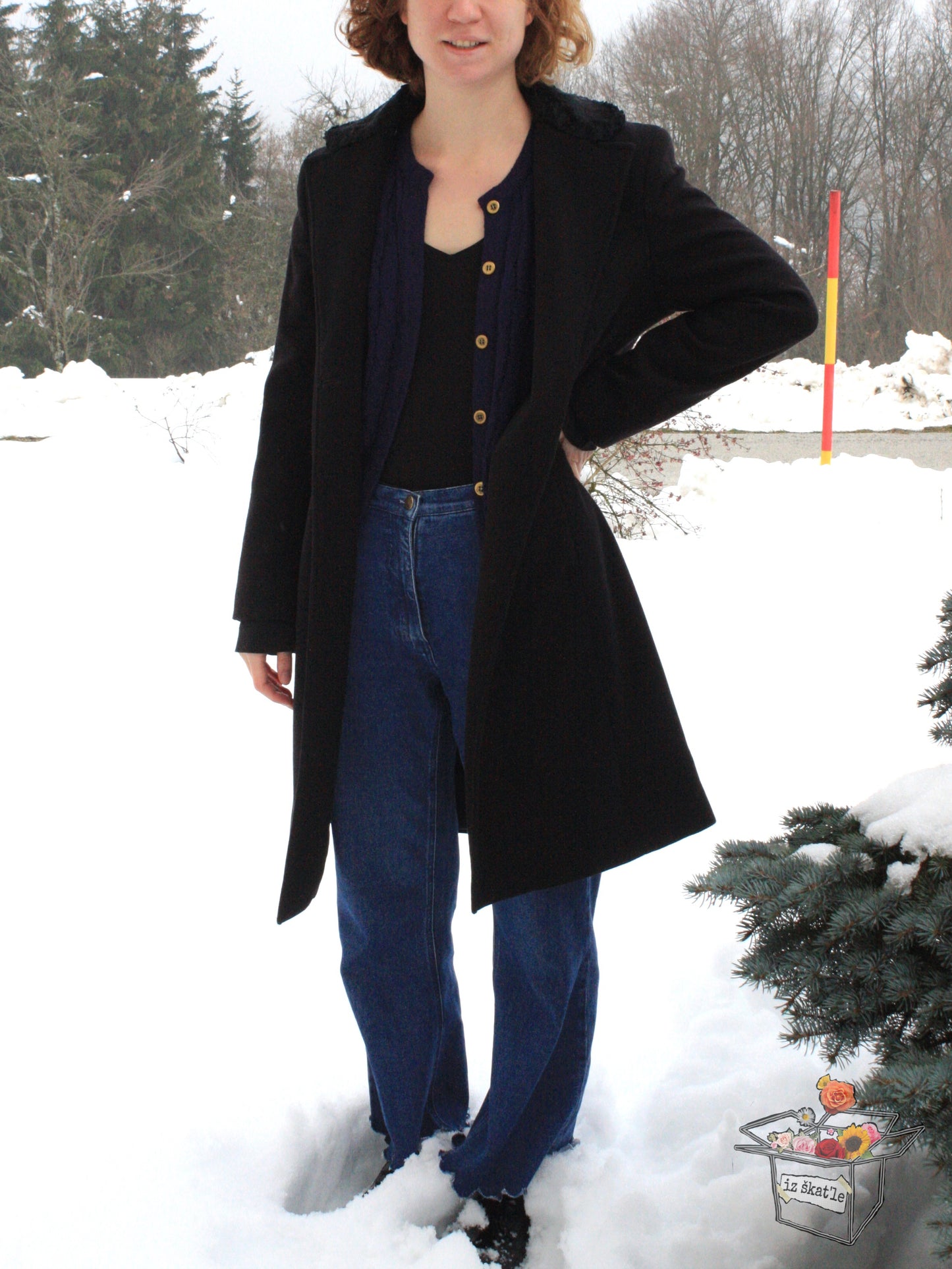 Little Black Coat (S / M)